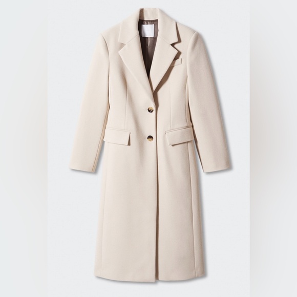 Mango wool overcoat. Size S. Worn twice! Excellent condition! - Picture 3 of 8